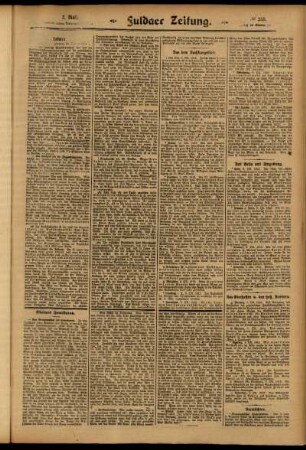 Zweite Ausgabe vom Freitag, den 10. Oktober 1913.