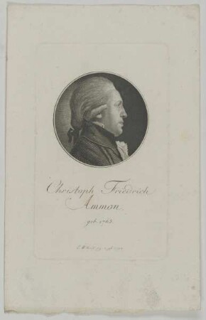 Bildnis des Christoph Friedrich Ammon