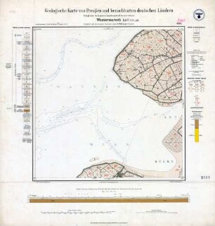 [2408] Westermarsch, Geologische Karte von Preußen und benachbarten deutschen Ländern