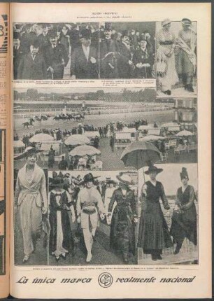 Hipodromo argentino. - Gran premio nacional [Fotografías]