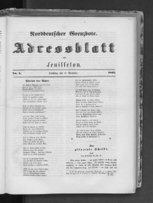 Die glänzende Scheibe.