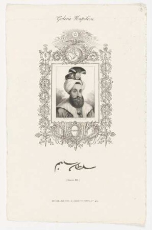 Bildnis des Sélim III.