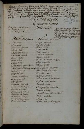 Excerpta ex ms. glossario latino-theotisco