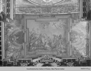Gewölbefresken : Kreuzvision von Kaiser Konstantin