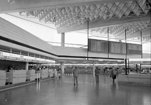 Frankfurt: Flughafen Rhein-Main; Empfangshallen