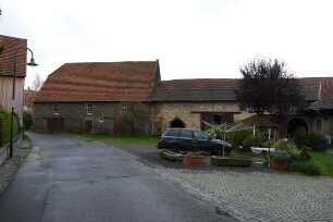 Ehemalig Ysenburg-Birsteiner Hof (Torgebäude); Gedern, Burgstraße 7, Burgstraße , Burgstraße 9