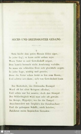 Sechs Und Dreissigster Gesang