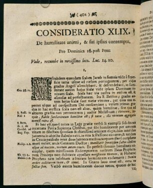 402-410, CONSIDERATIO XLIX. De humilitate animi, & sui ipsius contemptu.