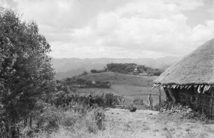 Ebene von Komboldscha : Blick in eine Landschaft