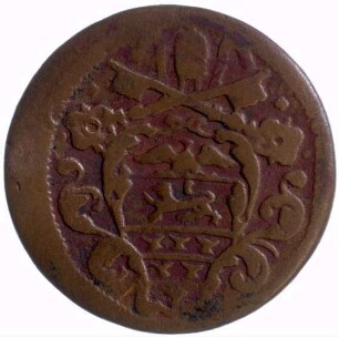 Münze, Quattrino, 1686