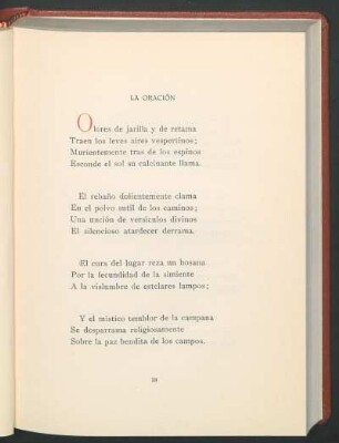 La oración