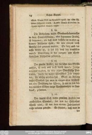 Erster Abschnitt. Historische Einleitung.