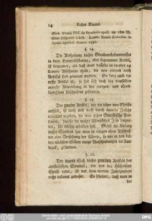Erster Abschnitt. Historische Einleitung.