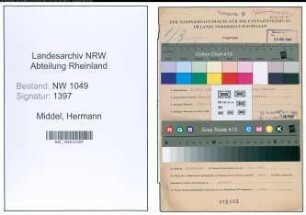 Entnazifizierung Hermann Middel , geb. 03.03.1922 (Arzt)