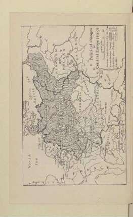 Political changes in Central Europe 1815-71