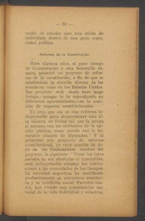 Reforma de la Constitución