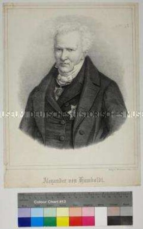 Porträt des Naturforschers und Geografen Alexander Freiherr von Humboldt