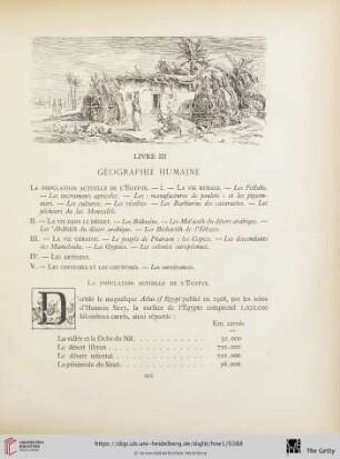 Livre III: Géographie humaine