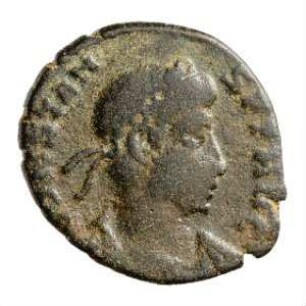 Münze, Aes 4, 347 - 348 n. Chr.