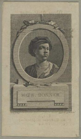 Bildnis des Math. Donner