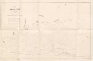 Chart of the Chilka lake by W. Pearson...