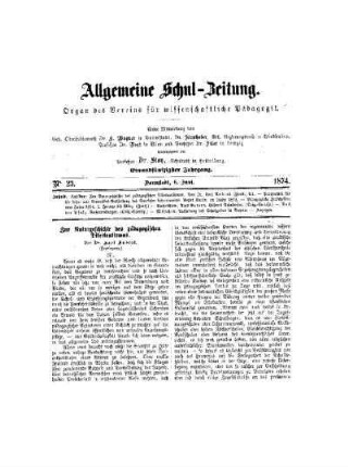 Zur Naturgeschichte des pädagogischen Dilettantismus : (Fortsetzung)