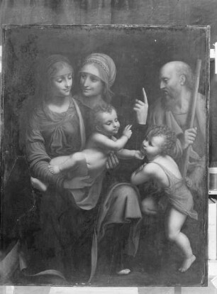 Heilige Familie mit Elisabeth und Johannesknaben