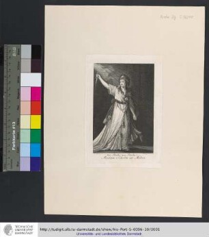 Madam Scholtz als Medea : zur Rache! zur Rache!