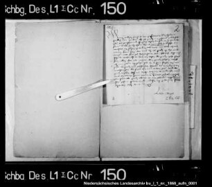 Verhandlungen des Ludeke Nagel im Kloster Marienfeld