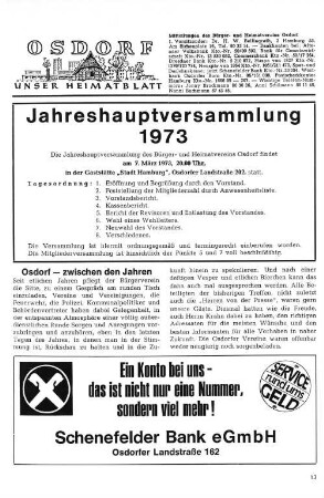 Osdorf - zwischen den Jahren