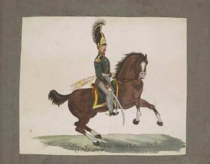 Offizier der kaiserlich russischen reitenden Artillerie, 1814