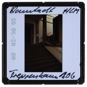 Darmstadt, Hessisches Landesmuseum : Treppenhaus