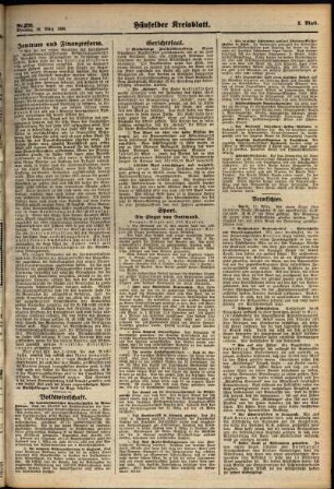 Zweite Ausgabe vom Dienstag, den 16. März 1926.