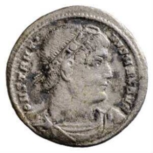 Münze, Argenteus?, 328 - 329 n. Chr.