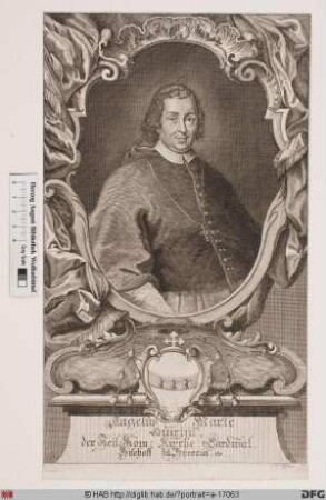 Bildnis Angelo Maria (Taufn.: Geronimo) Querini (Quirini)