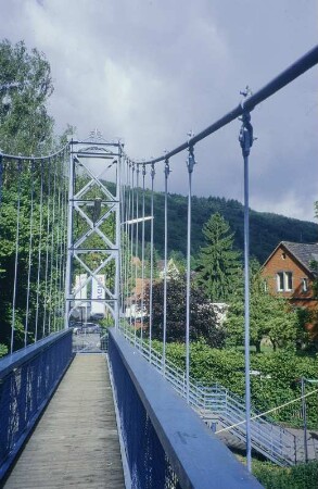 Gehwegbrücke ü. Fulda Hann. Münden