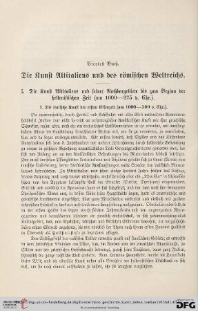 Die Kunst Altitaliens und des römischen Weltreiches