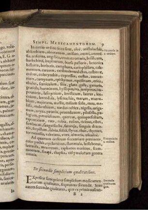 De secundis simplicium qualitatibus