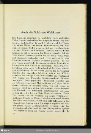 Auch die Schützen Weltklasse