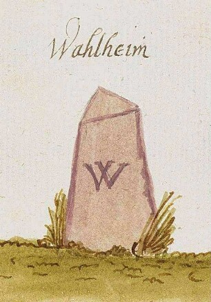 Walheim LB (Stromberger Forst, Marksteinzeichen III)