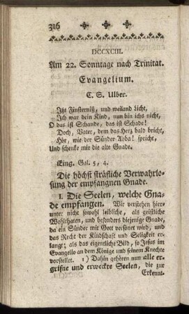 DCCXCIII. Am 22. Sonntage nach Trinitat. Evangelium.