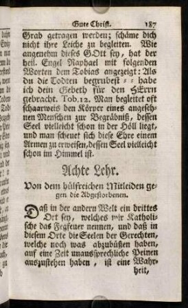 187-198, Achte Lehr.
