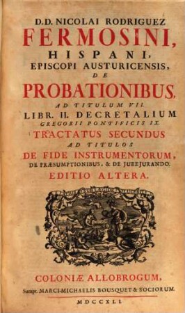 Opera Omnia canonica, civilia, et criminalia, 7
