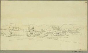 Ansicht von Rathewalde (Hohnstein-Rathewalde) in der Sächsischen Schweiz