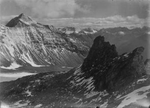 Mullwitz Köpfl : Blick zum Berggipfel und den Hängen des Mullwitz Köpfl (ca.2957 m)
