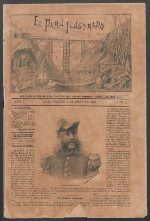 [Retrato de] General Don César Canevaro.