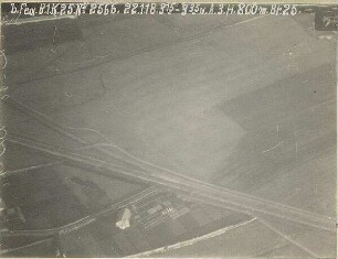 Bahngabel südlich Fasanerie (800 m)