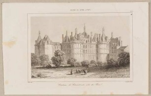 Château de Chambord; côté du Parc
