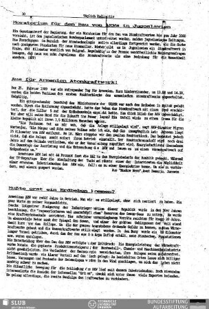 Aus für Armeniens Atomkraftwerk!
