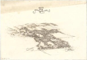 Gsaenger, Gustav; Würzburg (Bayern); Universitätssiedlung - Vogelperspektive